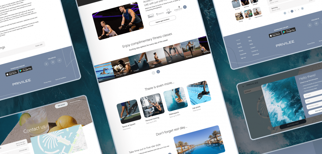 Digital Redesign for Privilee – Elevating the Premium Lifestyle Experience screenshot 3
