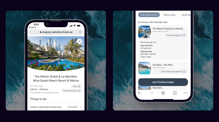 Digital Redesign for Privilee – Elevating the Premium Lifestyle Experience screenshot 1