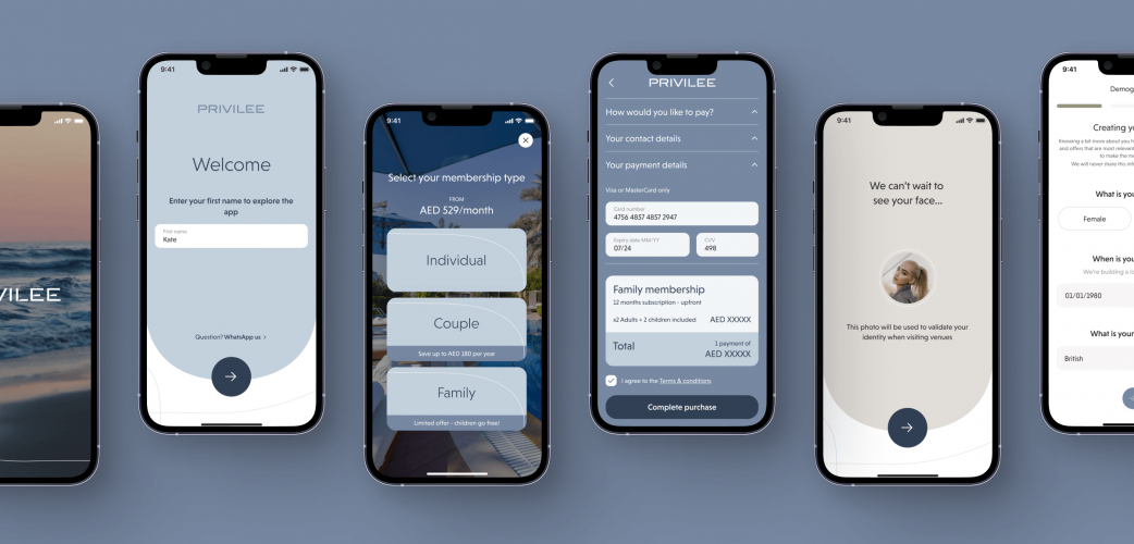 UX/UI Redesign for Privilee App – A Luxury Experience in Every Tap screenshot 2