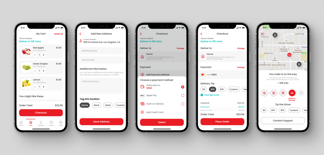 Full-Scale Brand & App Design for Bakkal – Reinventing Local Grocery Delivery screenshot 1
