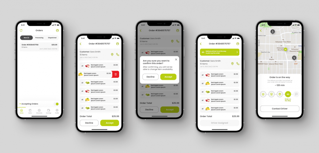 Full-Scale Brand & App Design for Bakkal – Reinventing Local Grocery Delivery screenshot 2