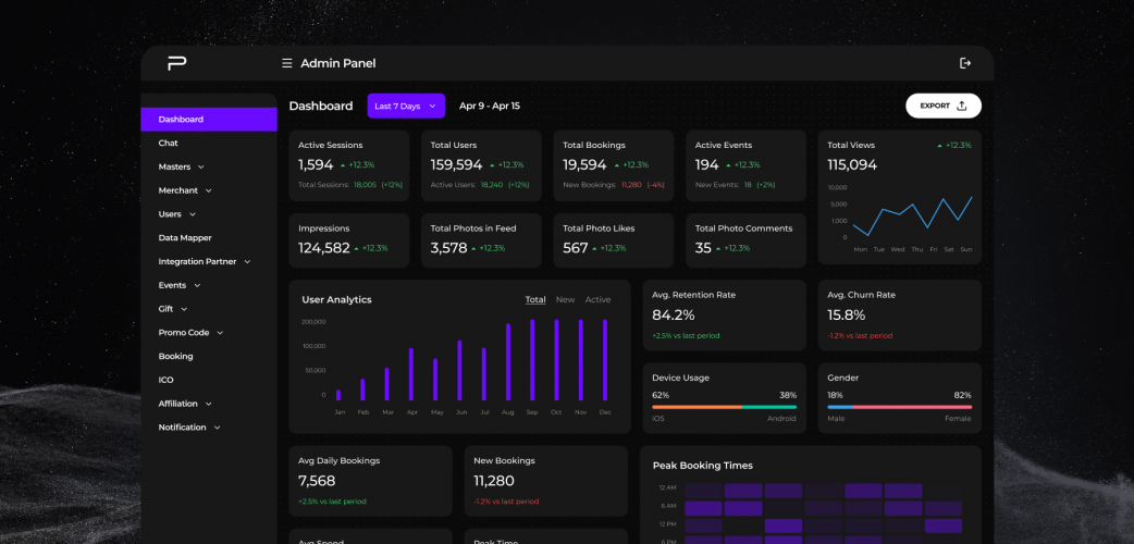 UI/UX & Brand Design for Portl – The Future of Personalized Wellness screenshot 3