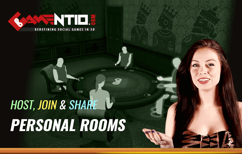 Gamentio 3D: Poker, Teenpatti, Rummy, Blackjack & More screenshot 2