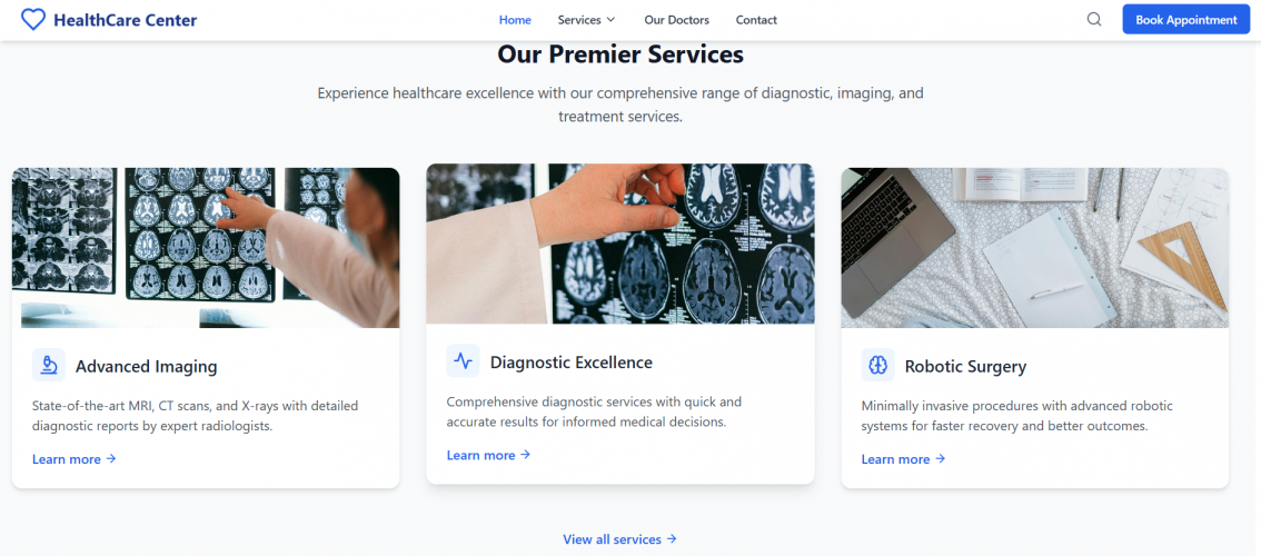 Healthcare Centre screenshot 1