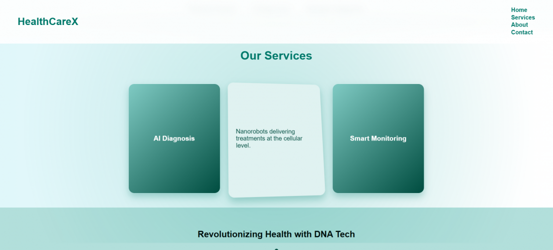 HealthcareX screenshot 1