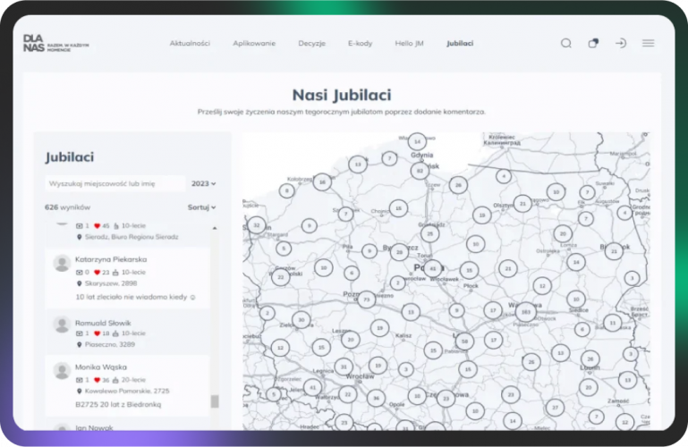 Jeronimo Martins: intranet for Biedronka – Poland’s largest retail chain with 3,283 stores and almost 80,000 employees screenshot 4