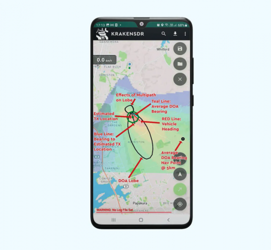 KrakenSDR | IoT | USA & New Zealand 🇺🇸 screenshot 1