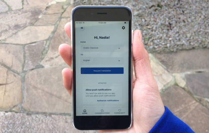 Helping Refugees in Need with Tarjimly screenshot 1