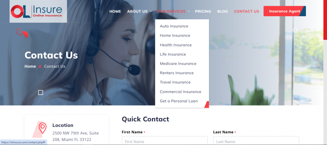 Olinsure screenshot 2