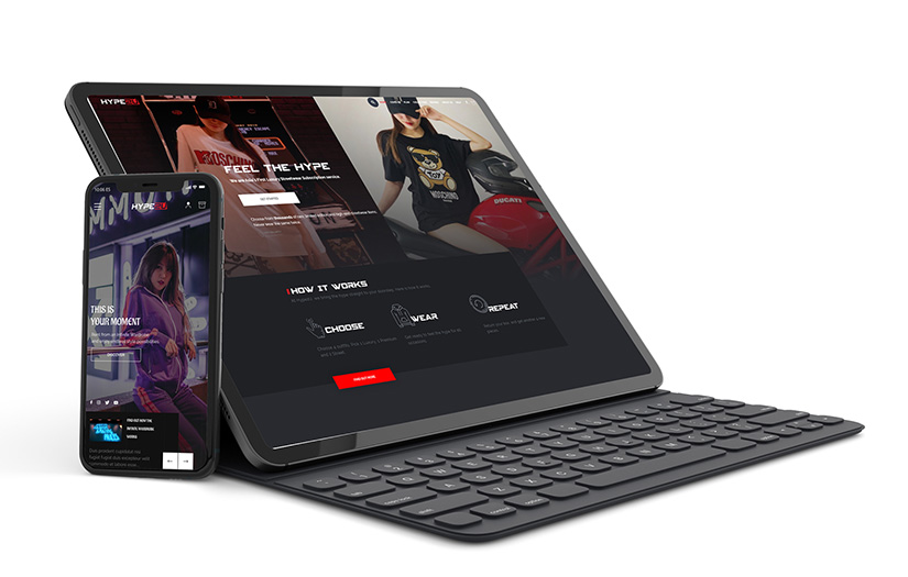 Hype2U Online Rental Store screenshot 1