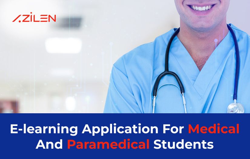E-learning Application For Medical And Paramedical Students screenshot 1