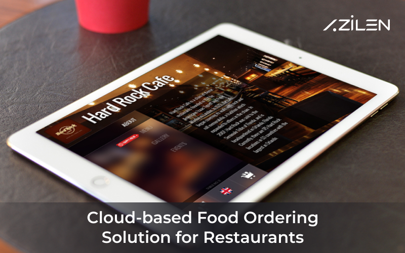 Cloud-based Food Ordering Solution for Restaurants screenshot 1