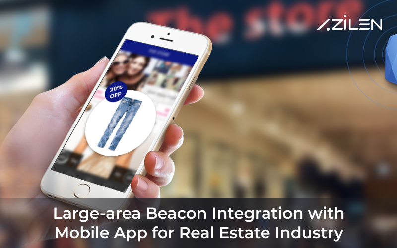Large-area Beacon Integration with Mobile App for Real Estate Industry screenshot 1