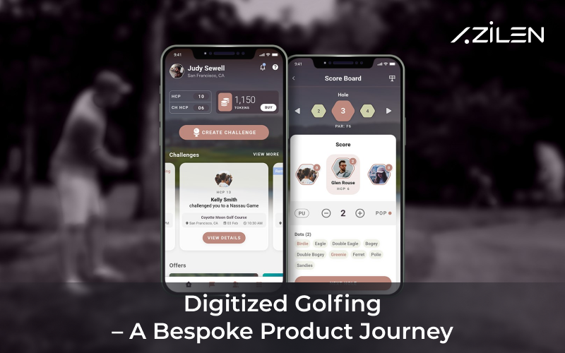 Digitized Golfing – A Bespoke Product Journey screenshot 1