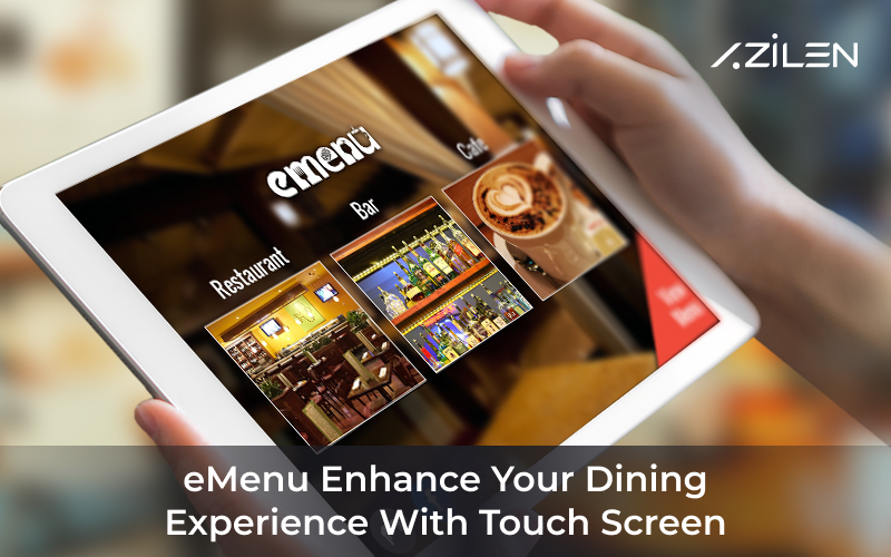 eMenu: Enhance Your Dining Experience With Touch Screen screenshot 1