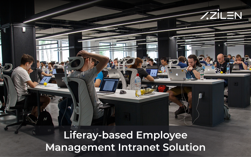 Liferay-based Employee Management Intranet Solution screenshot 1