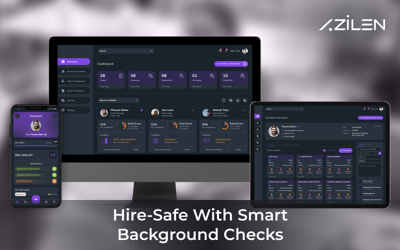 Hire-Safe With Smart Background Checks screenshot 1
