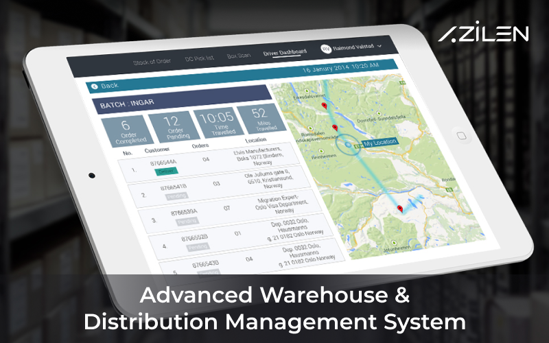 Advanced Warehouse & Distribution Management System screenshot 1