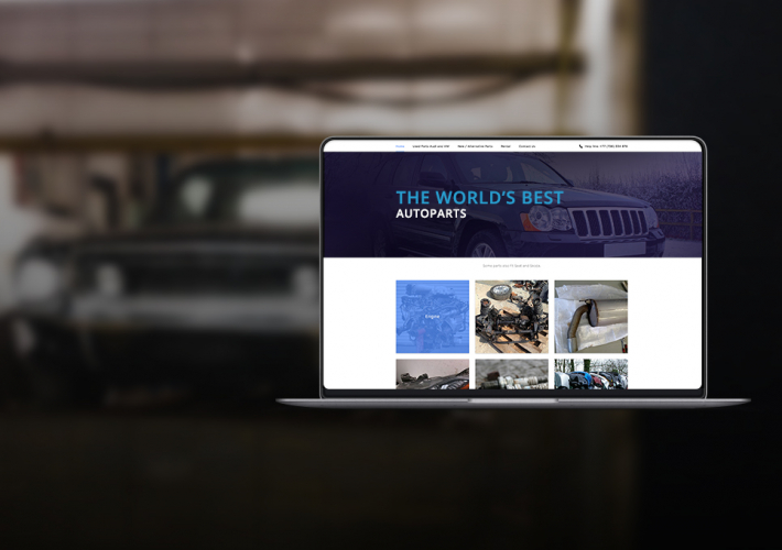 Cloud-based eCommerce Web Platform for Automotive Industry using Magento 2.0 screenshot 1