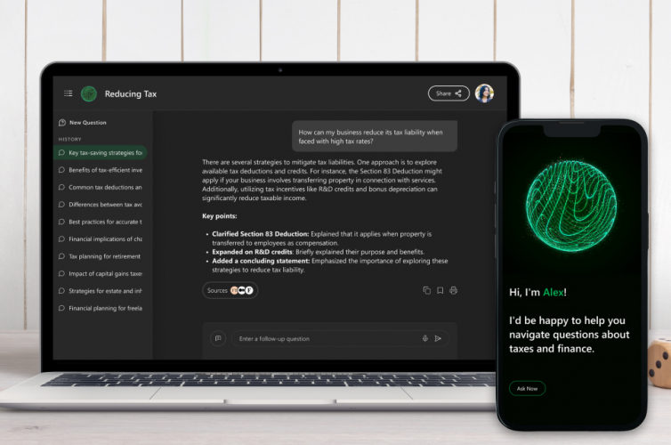 AI-Powered Financial Advisory Copilot Implementation with Voice-enabled 3D Avatars screenshot 1