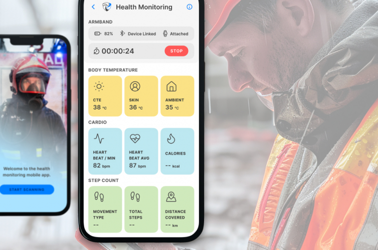 IoT Remote Monitoring Solution to Enable Workforce Safety Through Wearable Hi-Tech screenshot 1