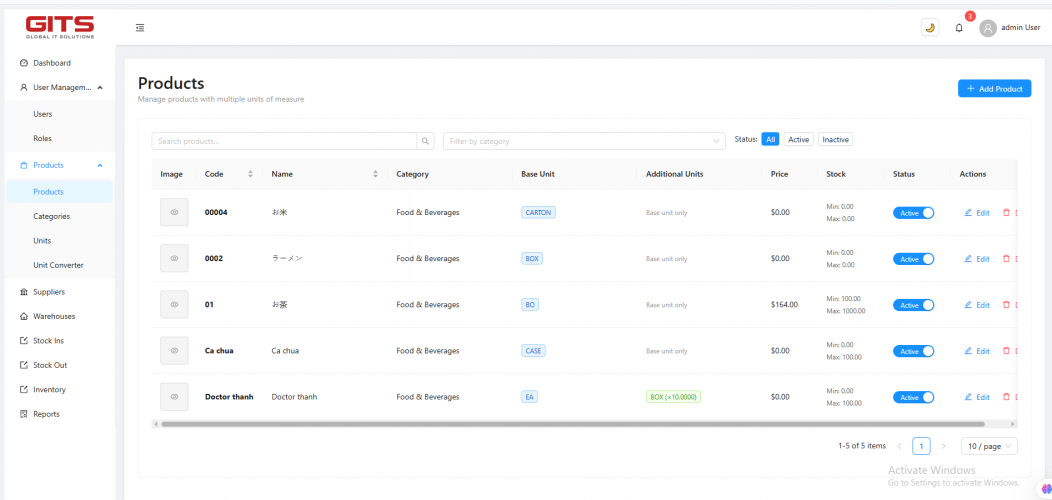 GITS WMS - Warehouse Management System screenshot 2