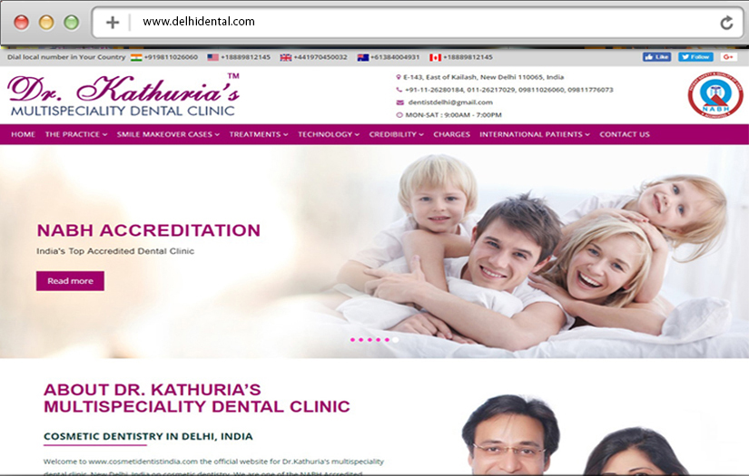 Dr. Kathuria's Multispeciality - Dental Clinic in Delhi screenshot 1