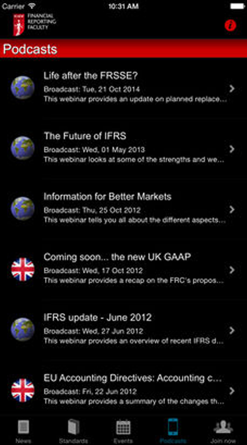 ICAEW Financial Reporting Faculty screenshot 3