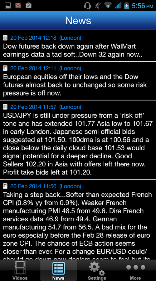 Forex TV app screenshot 2