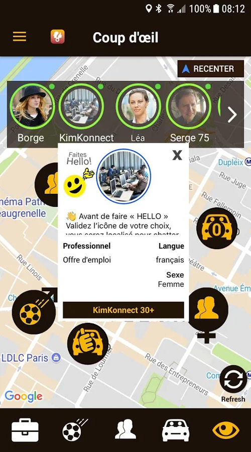 Kim'Konnect screenshot 1