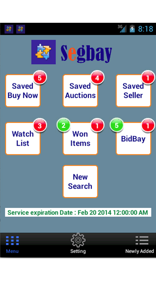 SegbayPro - eBay Alert & Snipe screenshot 1