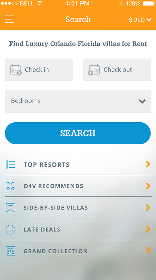 Orlando4 Villas App screenshot 2