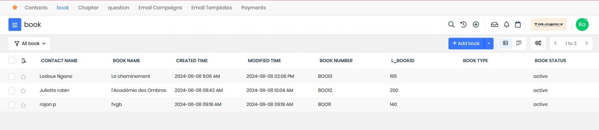 Cloud vTiger crm integration with laravel website screenshot 3