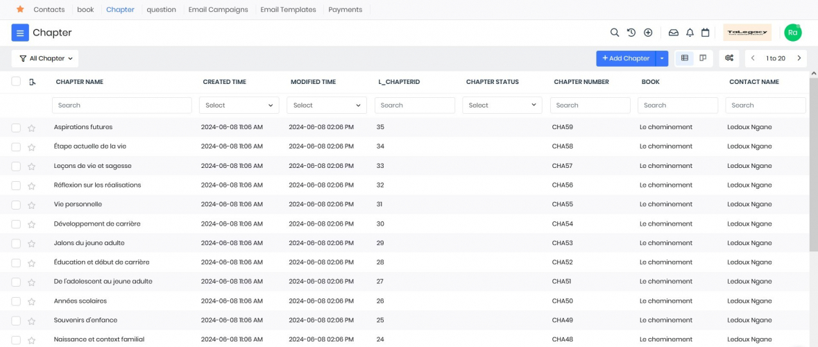 Cloud vTiger crm integration with laravel website screenshot 4