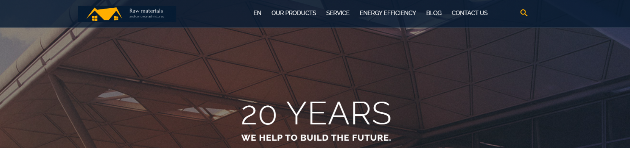 Website & SEO for an International Construction Company screenshot 1