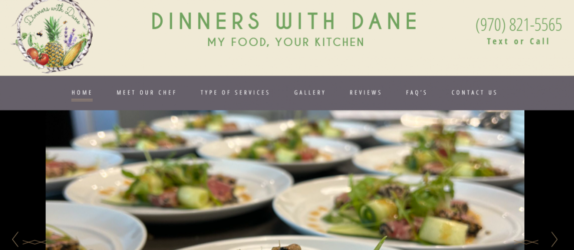 Dinners With Dane screenshot 1