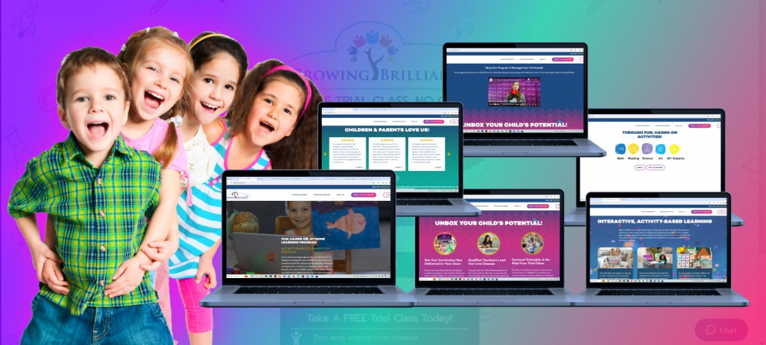 Growing Brilliant – Early Education Platform screenshot 1