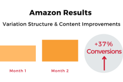 Amazon Product Listing Optimization Leads to 37% Increase in Conversions for Brand with Large Catalog