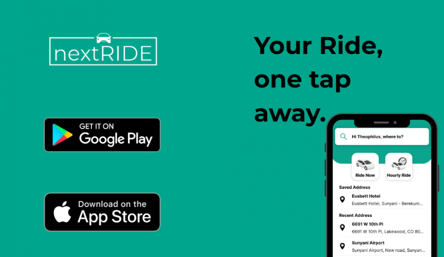 nextRideapp screenshot 1