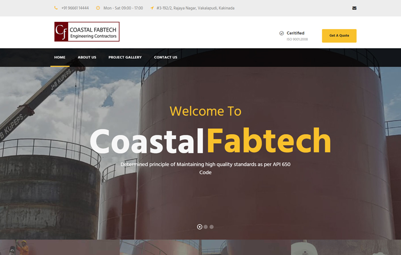 Coastal Fabtech screenshot 1
