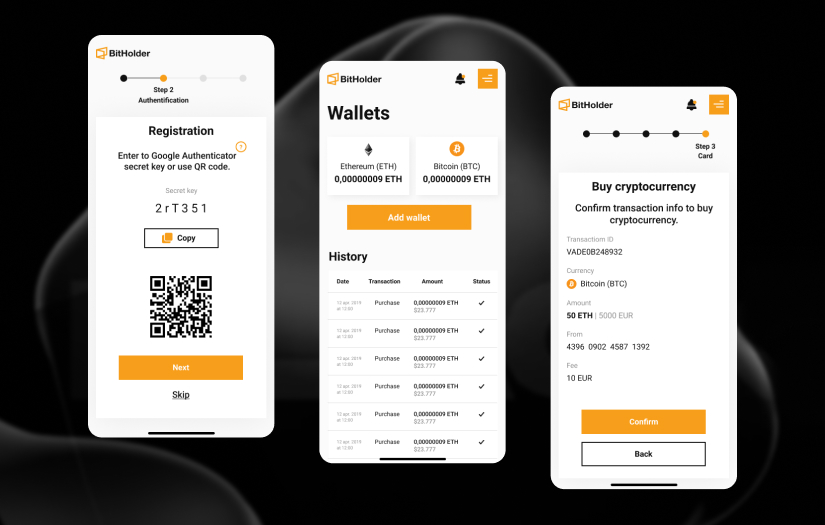 BitHolder screenshot 2