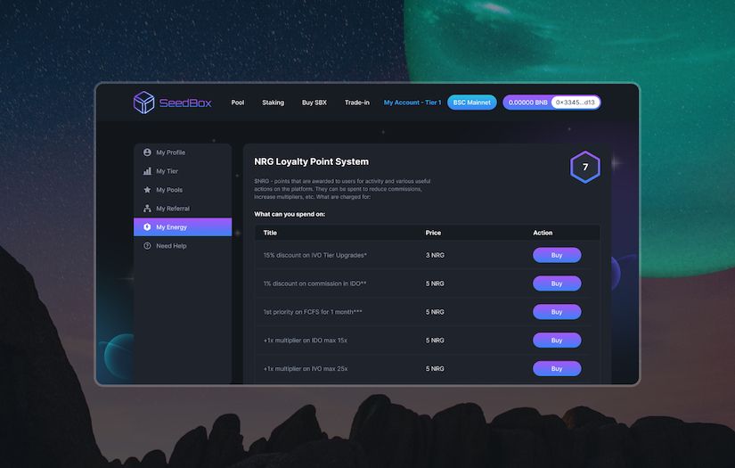 Seedbox screenshot 1