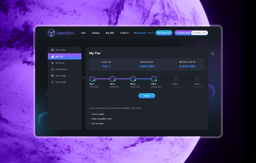 Seedbox screenshot 2