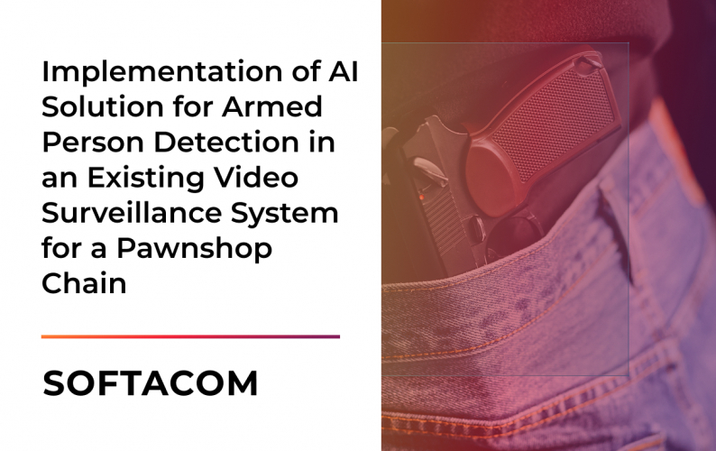 Implementation of AI Solution for Armed Person Detection in an Existing Video Surveillance System for a Pawnshop Chain screenshot 1