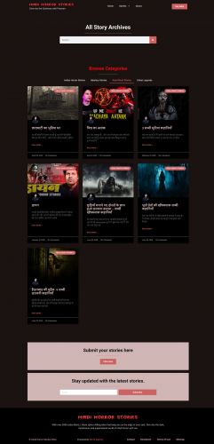 Helped YouTube Influencer gain considerable tracking with website screenshot 1