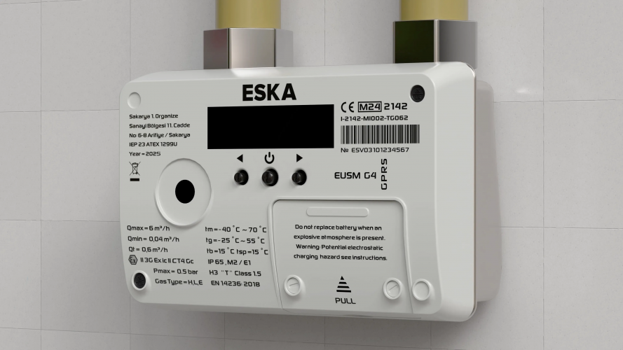 Ultrasonic Smart Meter 3D Animation screenshot 1