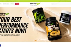 GRYT Health Labs: Custom Laravel Store and Conversion Strategy for a Sports Nutrition Brand