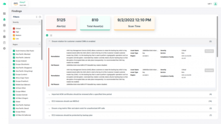Cloud Security Posture Management screenshot 2