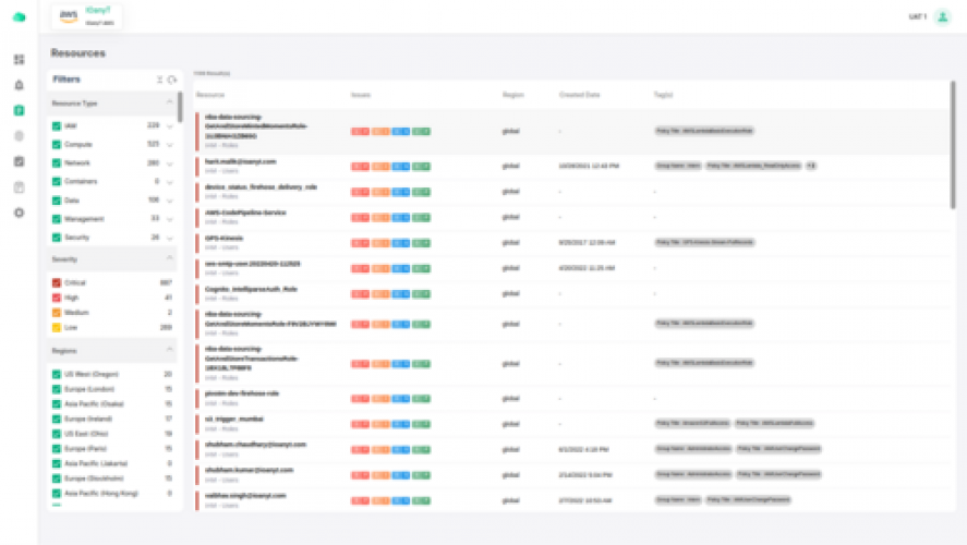 Cloud Security Posture Management screenshot 1