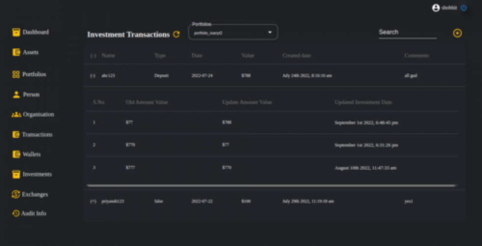 Crypto Portfolio Management & Risk Analysis screenshot 1